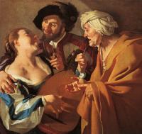 Baburen, Dirck van - Graphic The Procuress